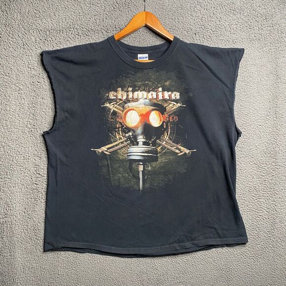 Chimaira Spreading the Disease Y2k Tour Double Sided Graphic Band T-Shirt 2XL - Picture 1 of 16